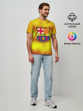 Мужская базовая футболка / BARCELONA
