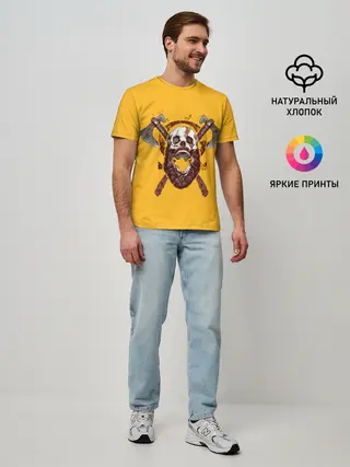 Мужская базовая футболка / Battle roar