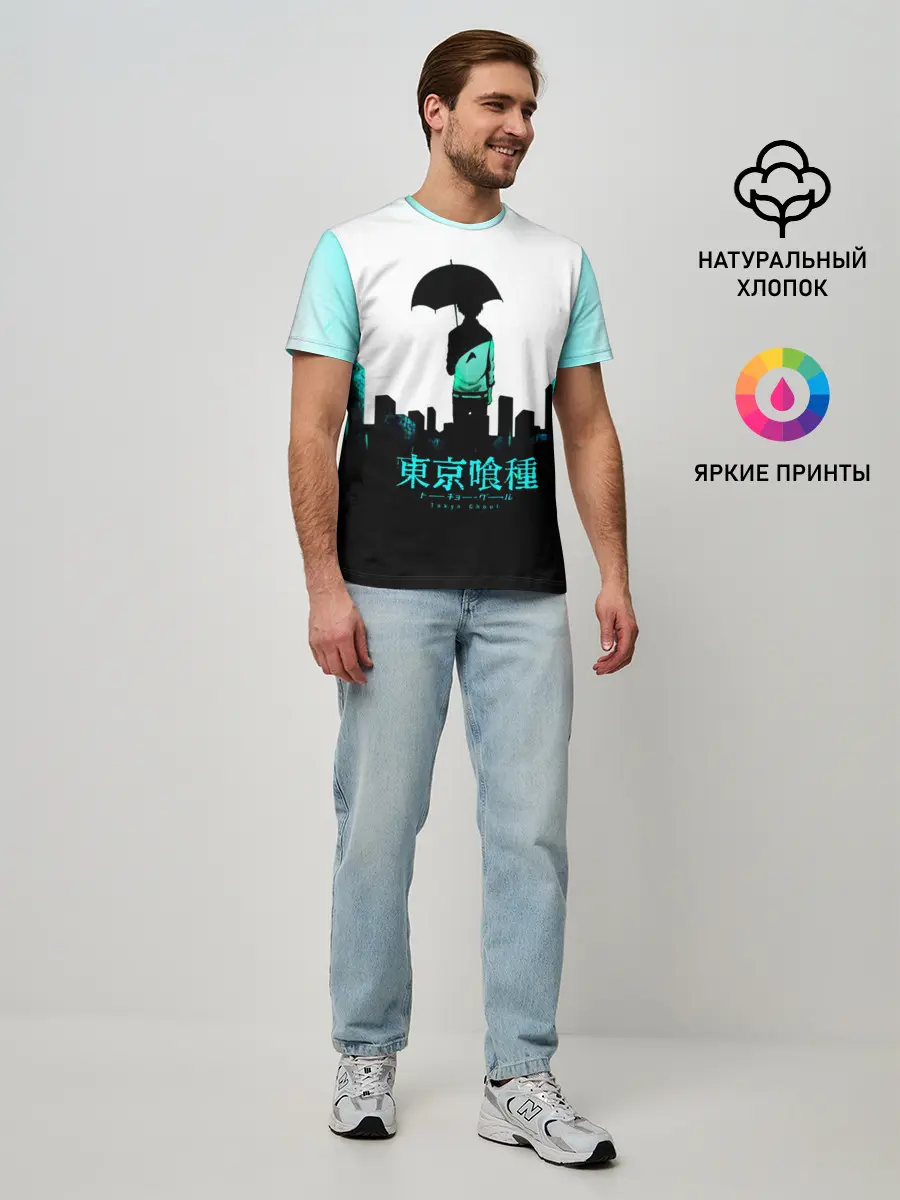 Мужская базовая футболка / Токийский гуль