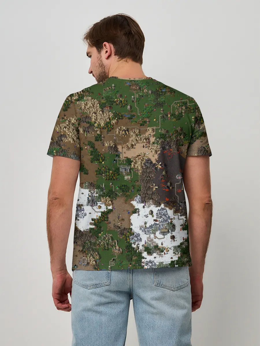 Мужская базовая футболка / Heroes III New Map