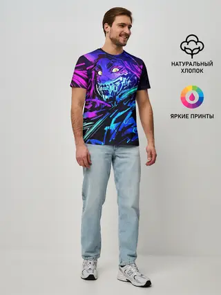 Мужская базовая футболка / Акали