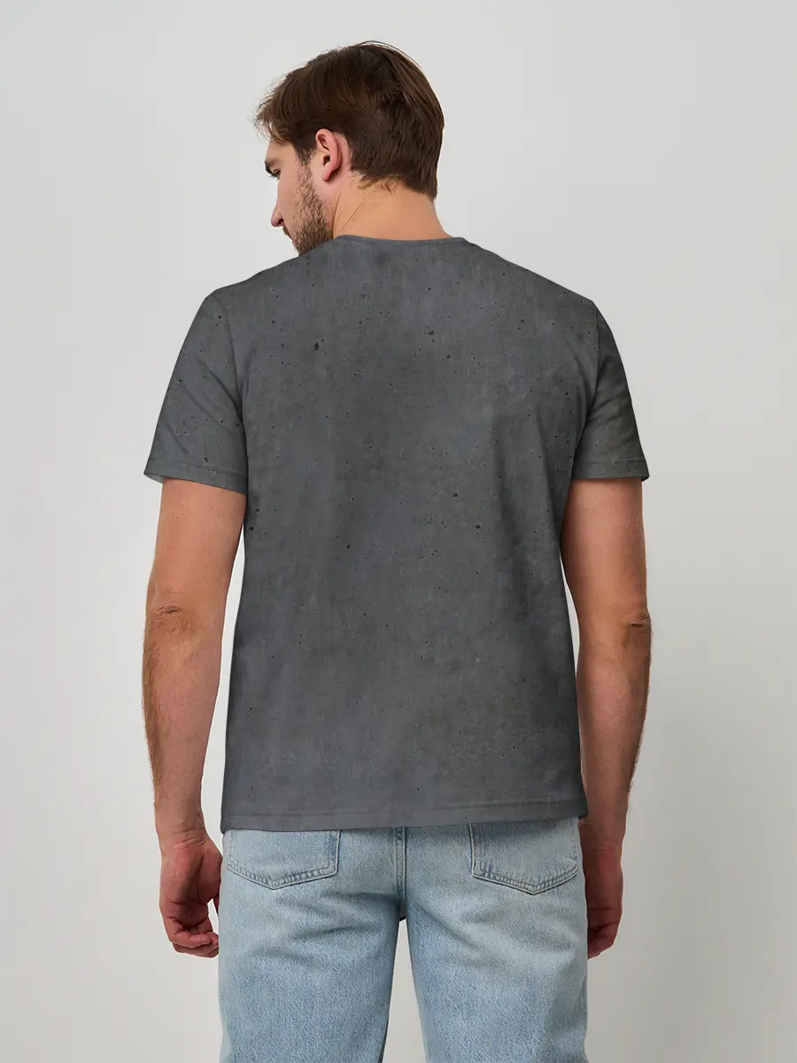 Мужская базовая футболка / Concrete and Gold - Foo Fighters