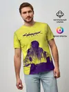 Мужская базовая футболка / Cyberpunk 2077