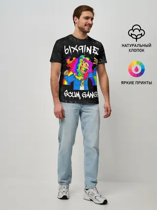 Мужская базовая футболка / 6IX9INE