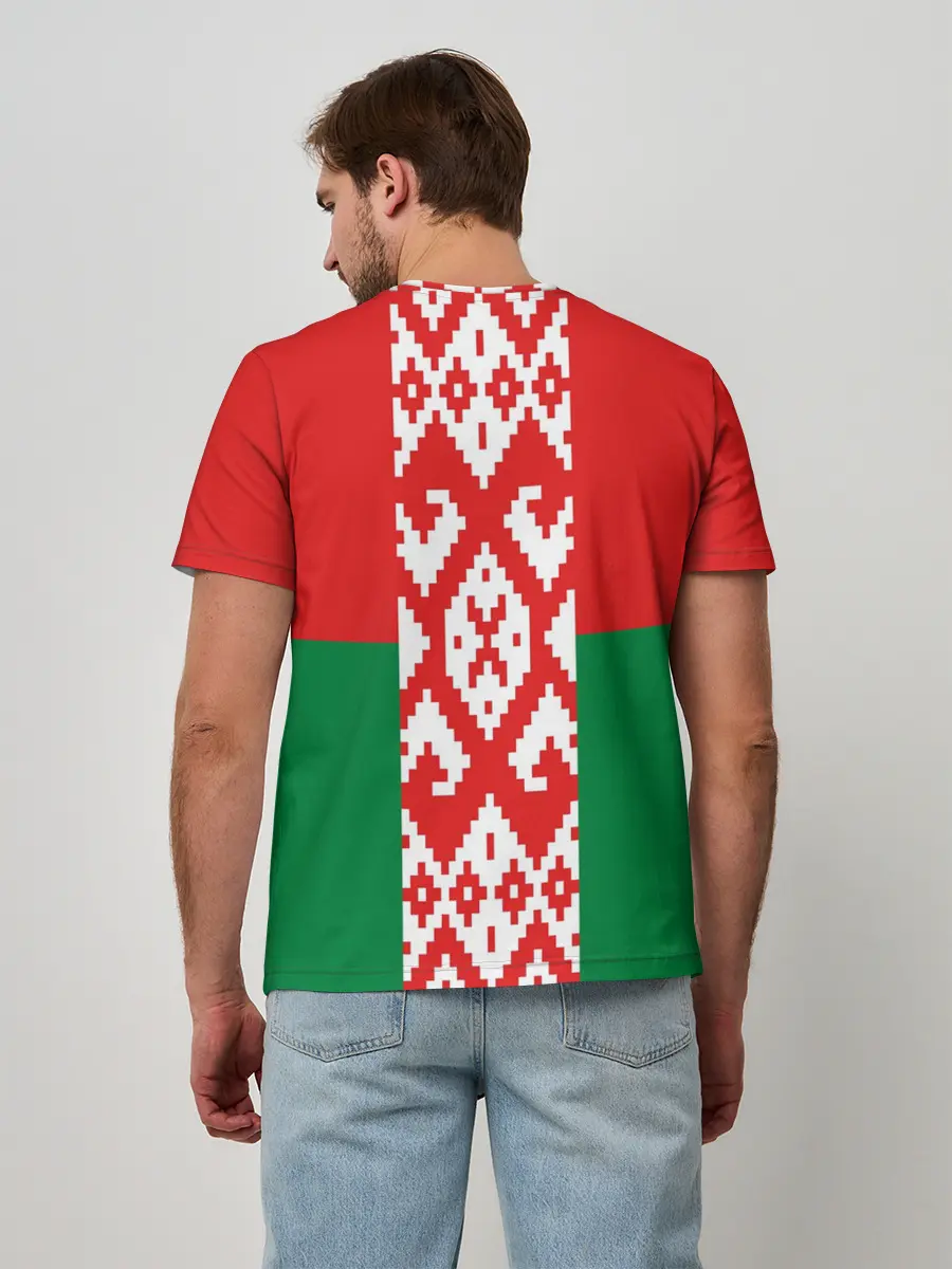 Мужская базовая футболка / Белоруссия