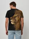 Мужская базовая футболка / Лев