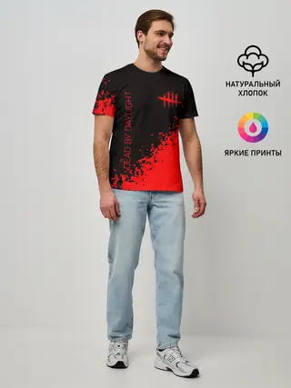 Мужская базовая футболка / Dead by Daylight.