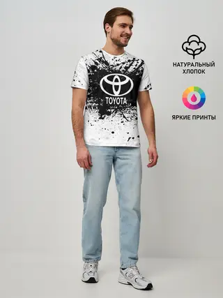 Мужская базовая футболка / Toyota