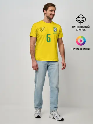 Мужская базовая футболка / Р. Карлос | футболка сборной