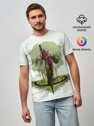 Мужская базовая футболка / Quake Champions