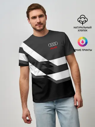 Мужская базовая футболка / AUDI SPORT