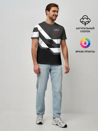 Мужская базовая футболка / AUDI SPORT
