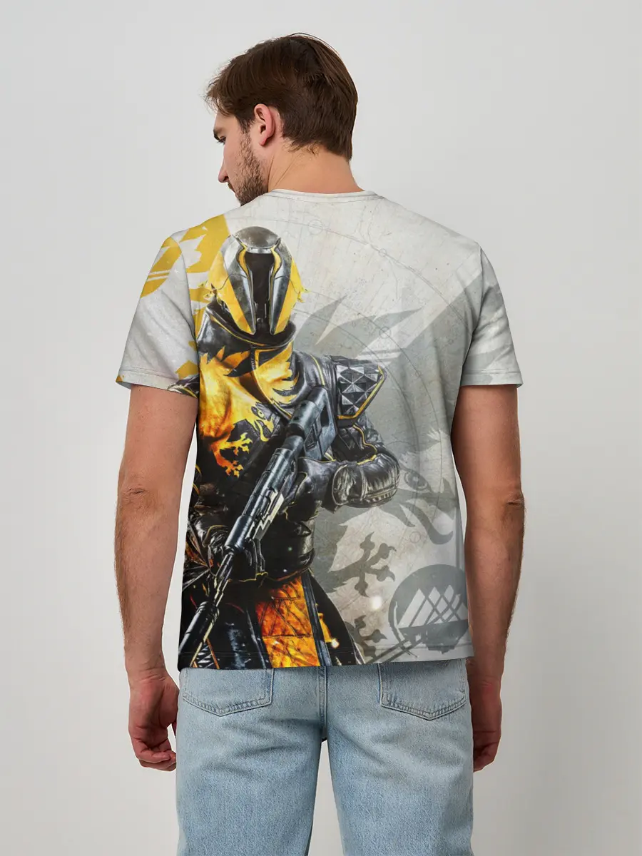 Мужская базовая футболка / DESTINY, WARLOCK