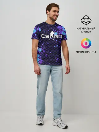 Мужская базовая футболка / COUNTER STRIKE