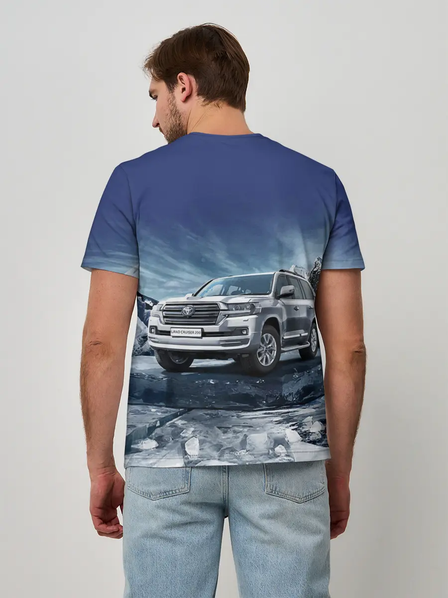 Мужская базовая футболка / Land Cruiser 200