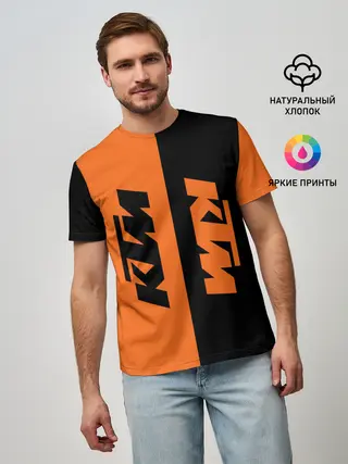 Мужская базовая футболка / KTM | КТМ