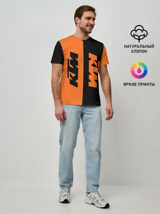 Мужская базовая футболка / KTM | КТМ
