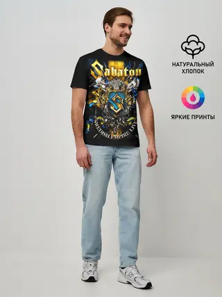 Мужская базовая футболка / Sabaton
