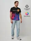 Мужская базовая футболка / BARCELONA / БАРСЕЛОНА