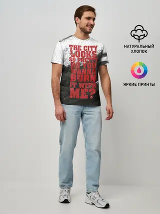 Мужская базовая футболка / Hollywood Undead