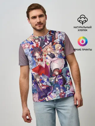 Мужская базовая футболка / Touhou