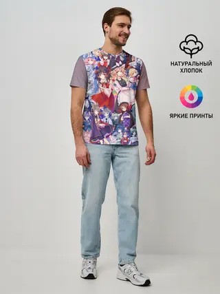 Мужская базовая футболка / Touhou