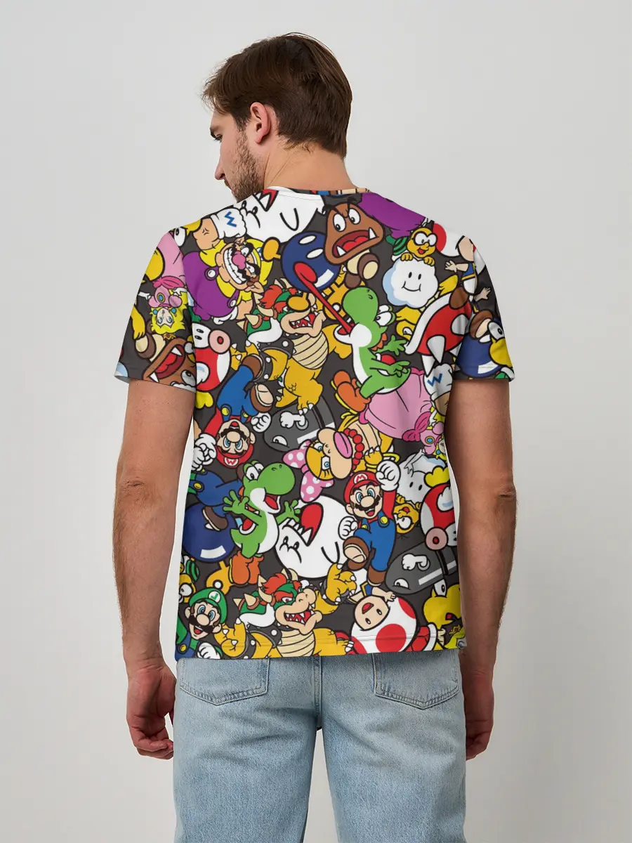 Мужская базовая футболка / Capcom World