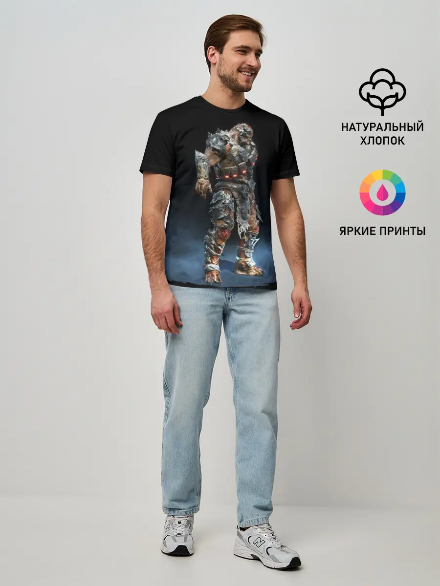 Мужская базовая футболка / NPC | GEARS OF WAR