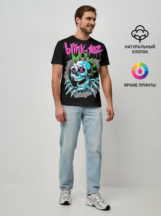 Мужская базовая футболка / Blink-182
