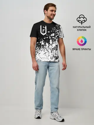 Мужская базовая футболка / RAINBOW SIX SIEGE