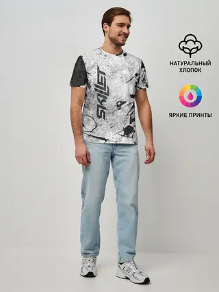 Мужская базовая футболка / SKILLET