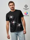 Мужская базовая футболка / ПАУКИ ГЛИТЧ / GLITCH SPIDERS