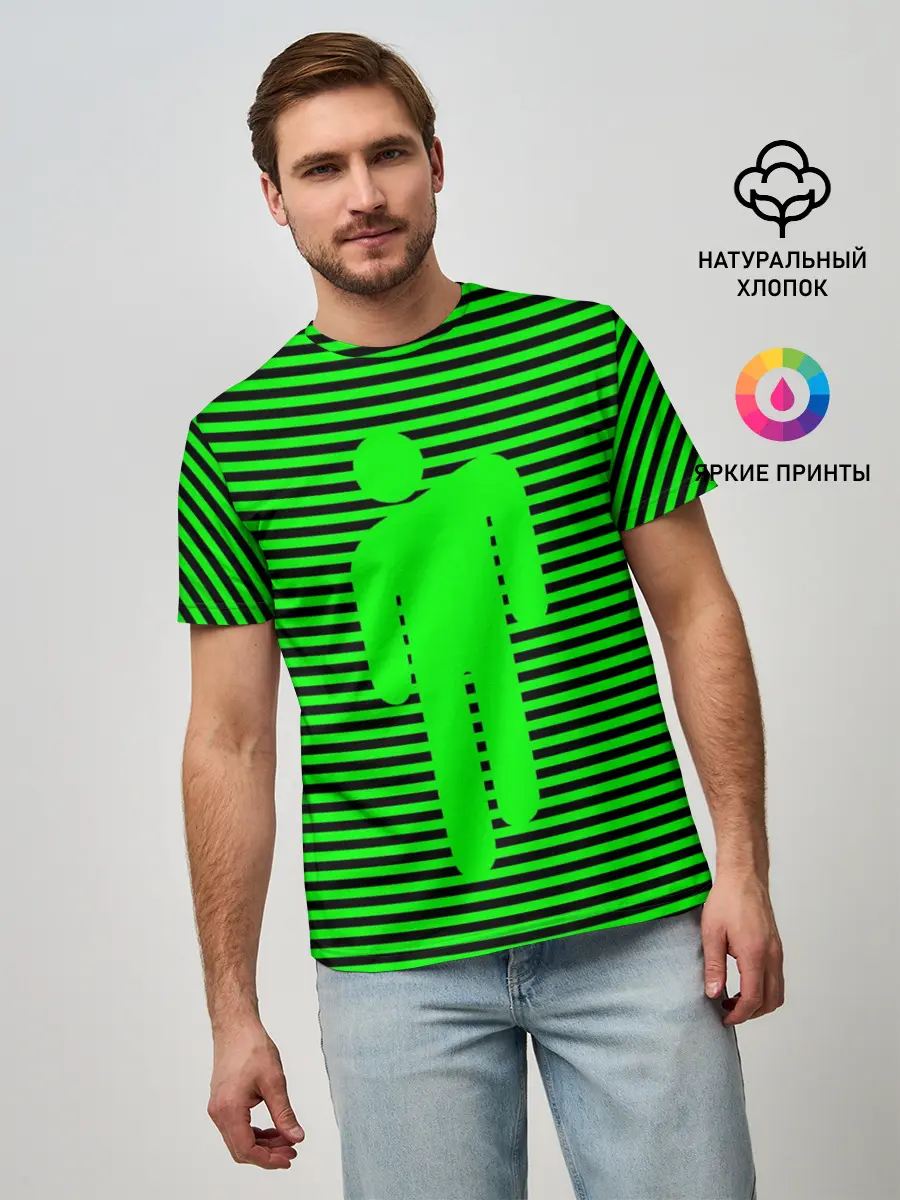 Мужская базовая футболка / BILLIE EILISH