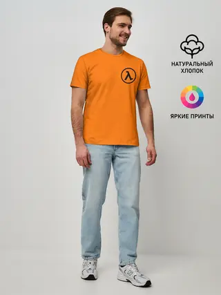 Мужская базовая футболка / HALF-LIFE
