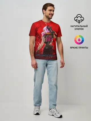 Мужская базовая футболка / КИБЕРПАНК 2077