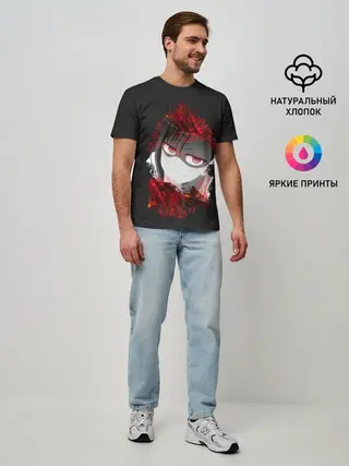 Мужская базовая футболка / Bad Girl. Nagatoro