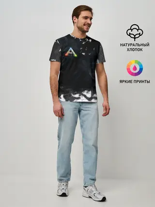 Мужская базовая футболка / Ark Survival Evolved