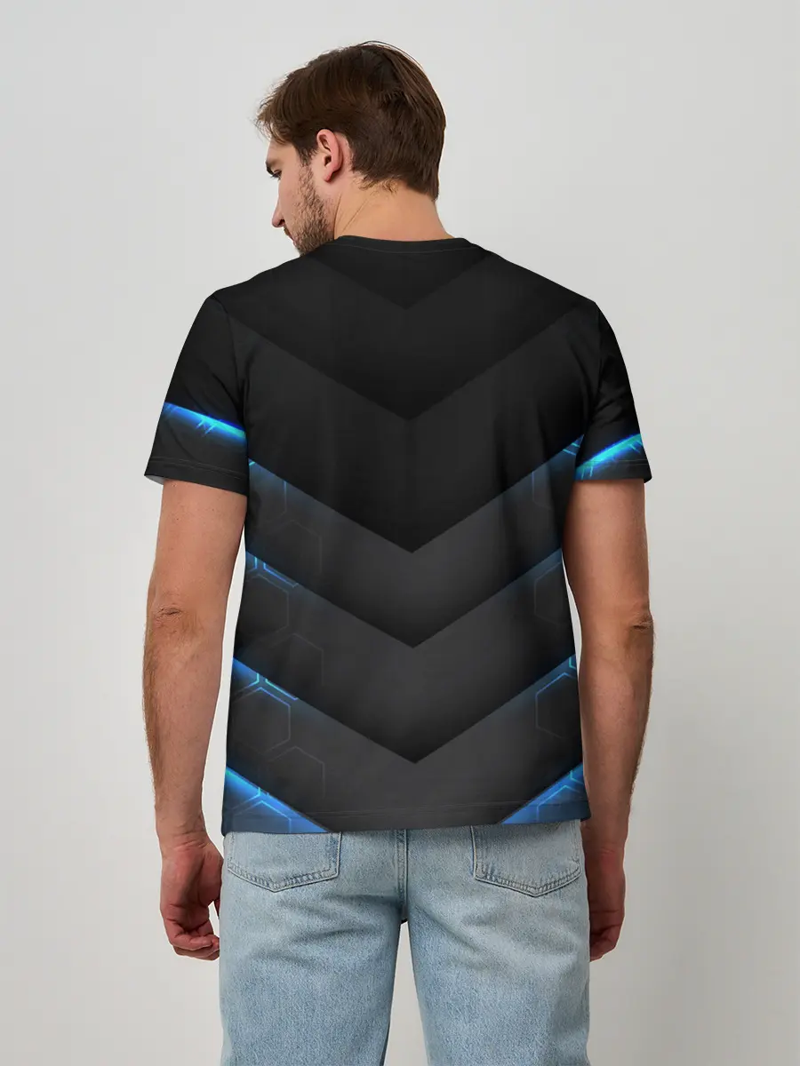 Мужская базовая футболка / Detroit RK900