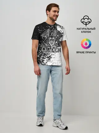 Мужская базовая футболка / Queen