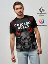 Мужская базовая футболка / CHICAGO BULLS ЯРОСТНЫЙ БЫК