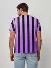 Мужская базовая футболка / Полосатость