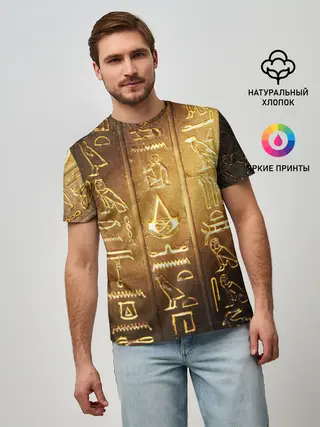 Мужская базовая футболка / ASSASSINS CREED l ORIGINS