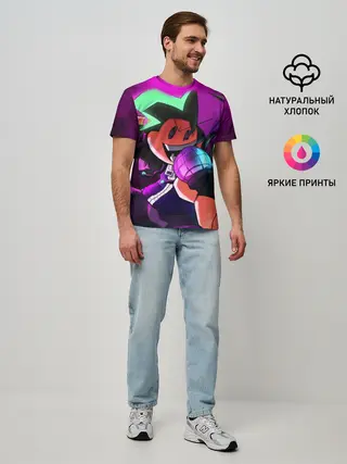 Мужская базовая футболка / Бойфренд