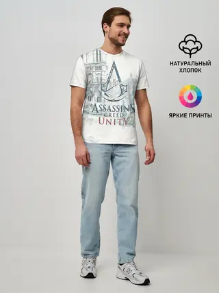 Мужская базовая футболка / Assassin’s Creed Unity