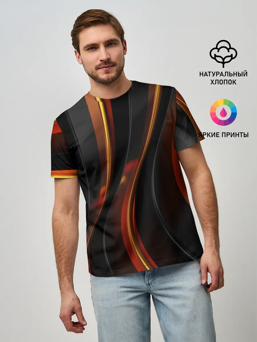 Мужская базовая футболка / Unsplash 3D