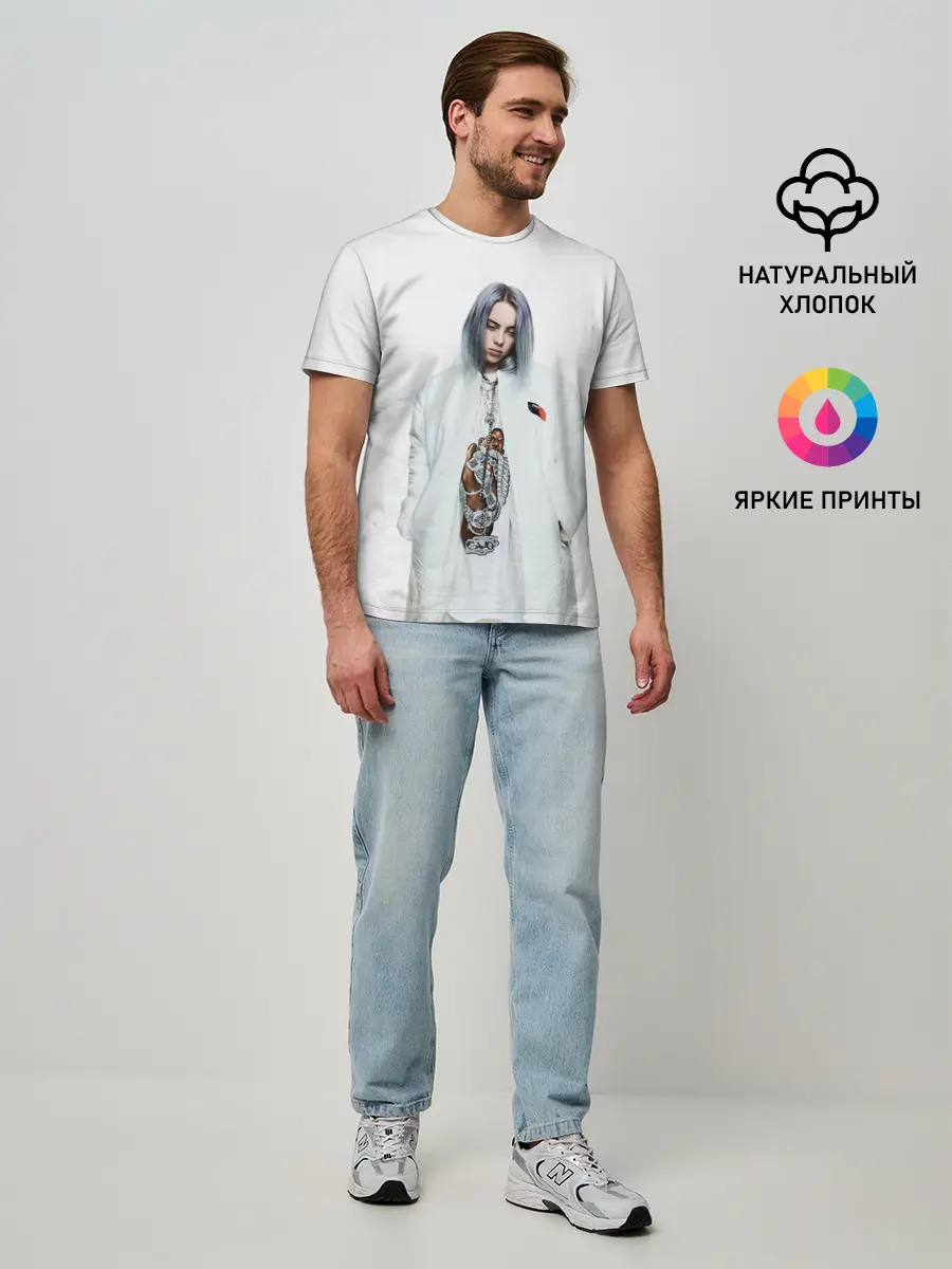 Мужская базовая футболка / BILLIE EILISH