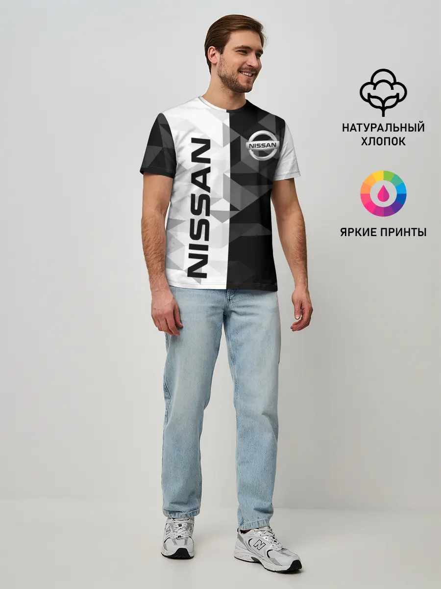 Мужская базовая футболка / NISSAN | НИССАН