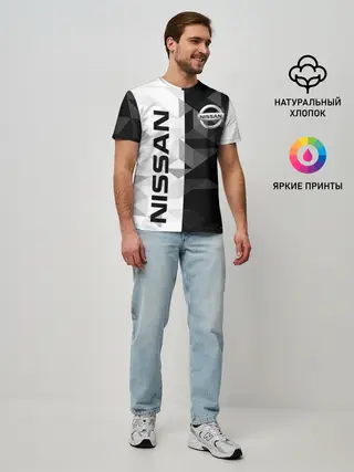 Мужская базовая футболка / NISSAN | НИССАН