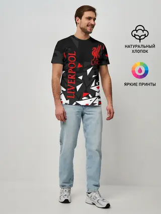 Мужская базовая футболка / LIVERPOOL / ЛИВЕРПУЛЬ