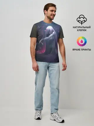 Мужская базовая футболка / ноль два облик